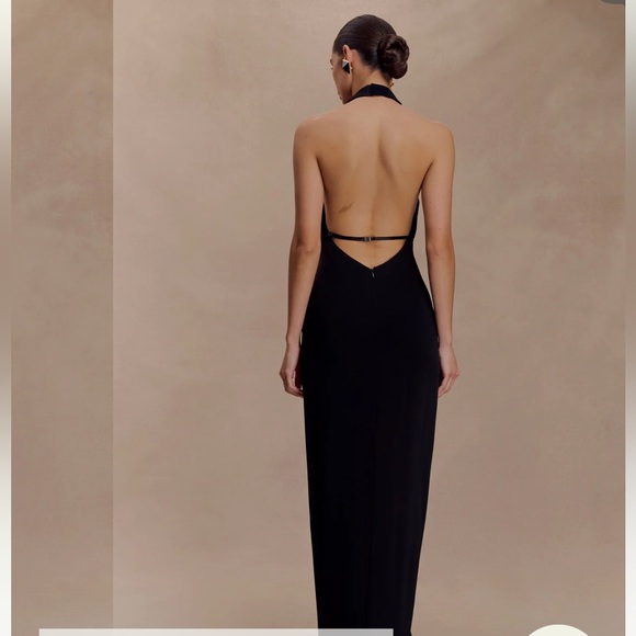 Meshki Black Strapless Maxi Dress - Picture 2 of 2